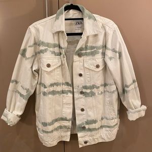 Tie Dye Jean Jacket